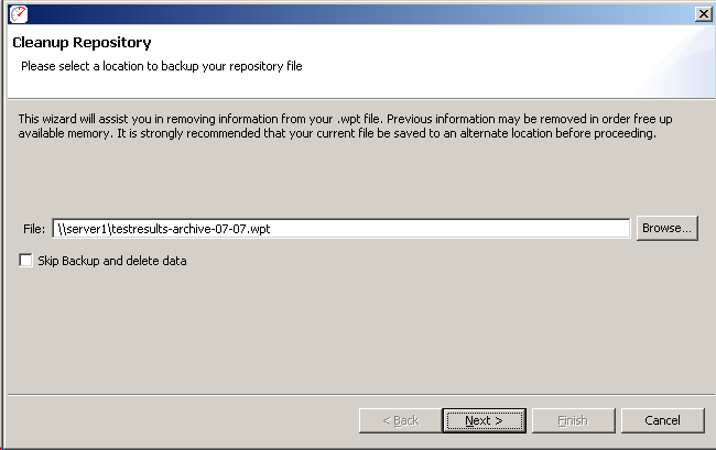 Repository Cleanup Wizard
